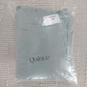 QUINCE Muslin Organic Cotton Iceberg Green Crib Sheet- Set Of 3! (894)(READ)
